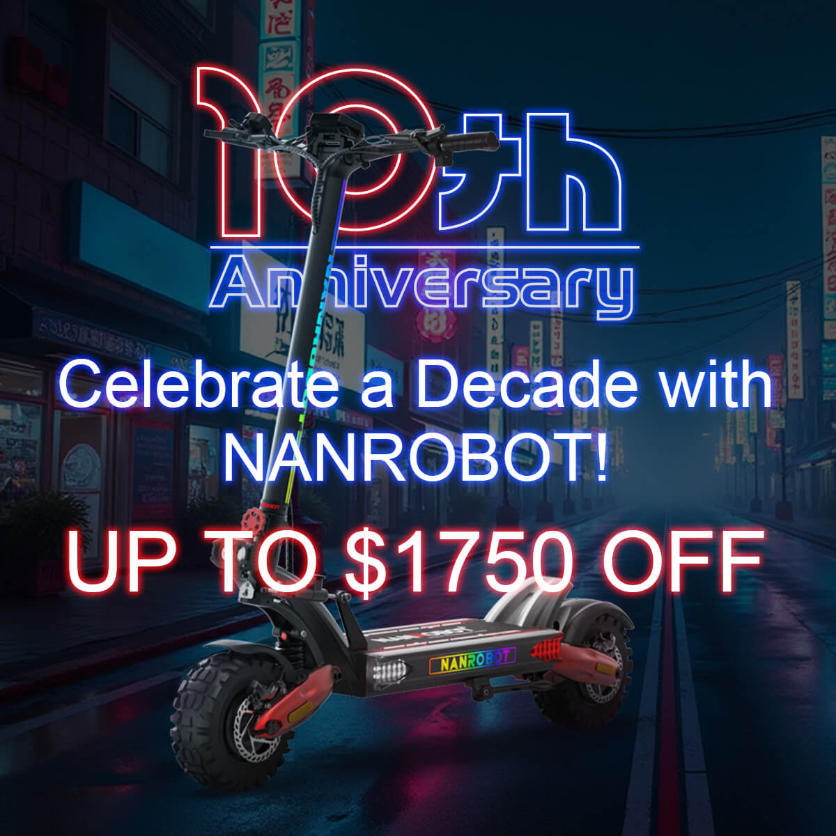 Celebrating a Decade of Excellence: Nanrobot's 10th Anniversary Brand Day