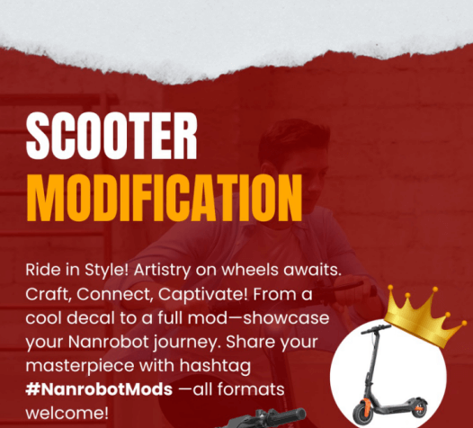 Nanrobot Electric Scooter Club Modification Contest