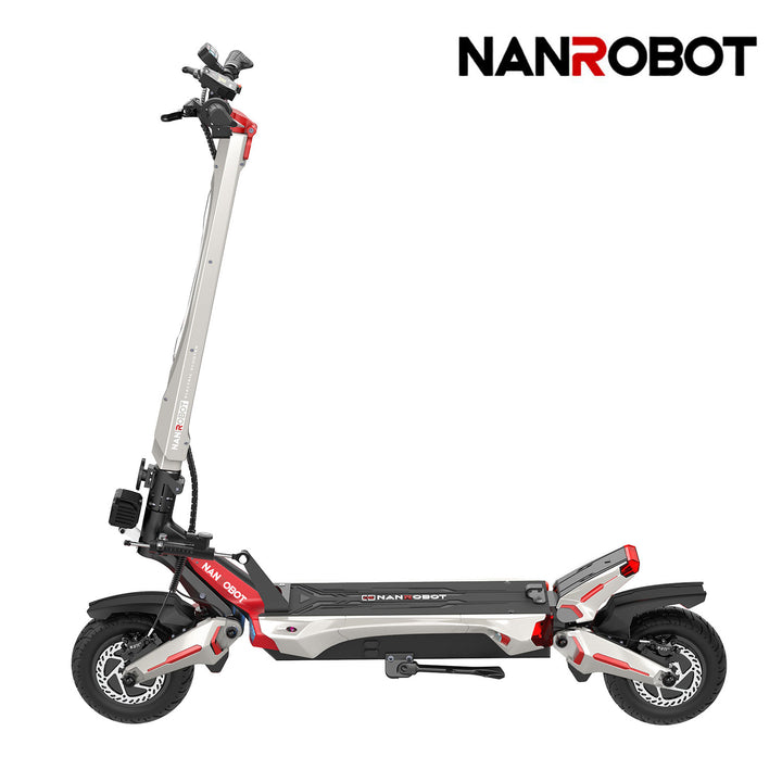 NANROBOT N6 72V Electric Scooter-sliver&red