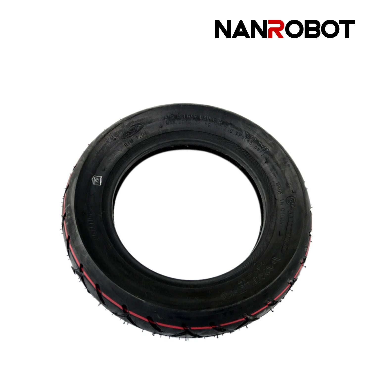 10x2.5 solid / solid tire -- 255x80 for Ninebot Max or similar - model Type  1